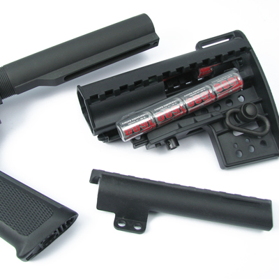 аккумуляторы KingArms Crane Stock Type 1600mAh 10.8В для страйкбольного оружия Carbine MOD Stock, M4 Clubfoot Modstock, M4 Enhanced Carbine Modstock