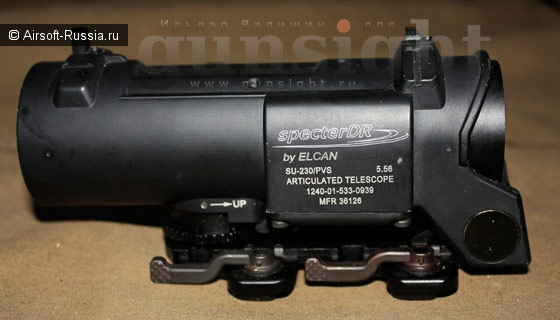 Обзор реплики оптического прицела ELCAN SpecterDR  или что такое страйкбольный SU-230/PVS (Фото 3)