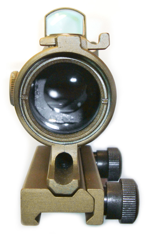 Реплика оптического прицела CM Trijicon ACOG 4x32 + Docter Mini Red Dot (Фото 7)