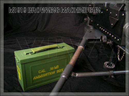 станок М2 и короб для лент пулемета Browning М1919,Viva Arms