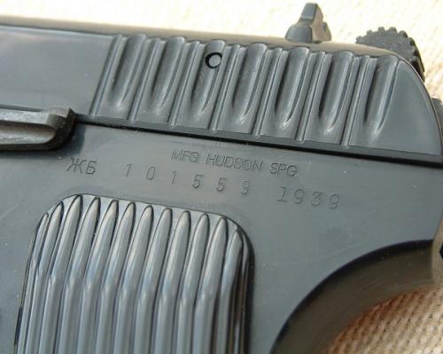 маркировки на пистолете ТТ (Тульский Токарева) для страйкбола от Hudson