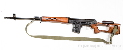 СВД снайперская винтовка Драгунова от Real Sword SVD Dragunov общий вид