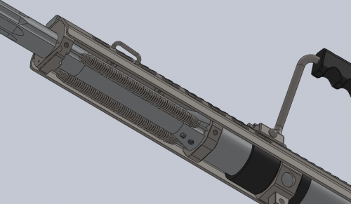крепление ствола винтовки Barrett M82A1 v2 от SOCOM Gear
