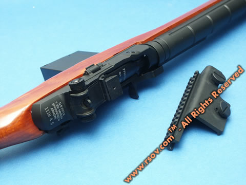 ствольная коробка, переводчик огня у винтовки M14 (Mk.14) AEG производства KART (Китай) rsov