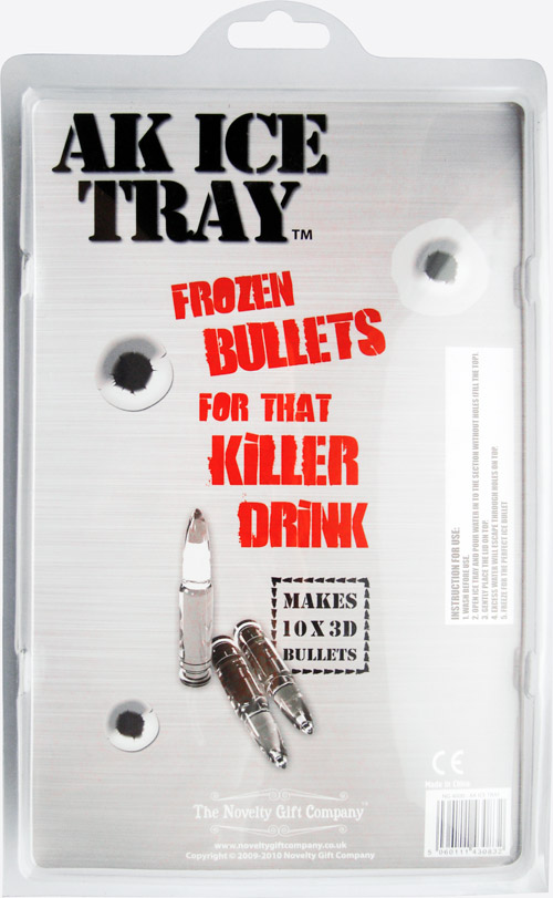 Обзор формы для льда 7,62 AK Bullet Ice Cube Tray. (Фото 3)