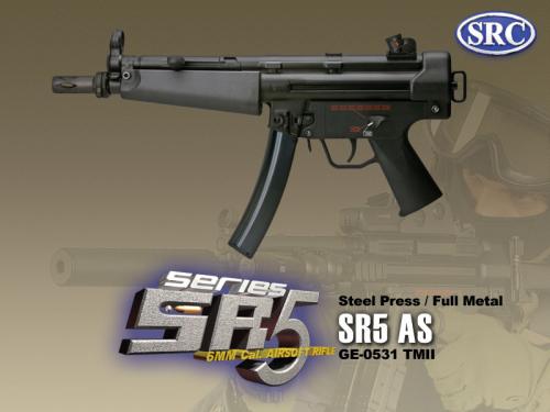 оружие для страйкбола SRC MP5A5 AEG HK MP-5, Heckler and Koch MP-5