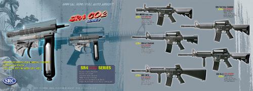 страйбольное оружие на CO2, винтовки серии M4