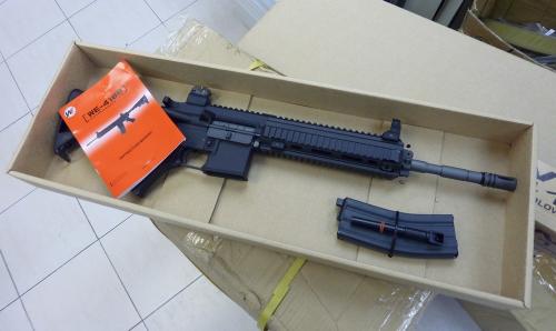 HK416 GBB комплект поставки оружия для страйкбола от WE
