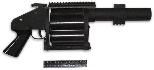 Обзор 5KU Revolver Grenade Launcher (Фото 5)